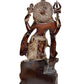 Brass Ardhnarishwar (Half Shiva & Parvati) | Ardhnari | Shiv Parvati | (Height :13.5 Inch)