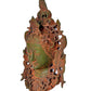 Brass Tibetan Buddha Brass Statue Mask Temple | Height : 12 Inches | Wall Hanging Mask