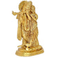 Radha Krishna Murti Statue Idol Brass Statue for Home Decor, (Height .8.5 Inch)