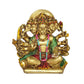 Resin Panchmukhi Hanuman Idol (Height 5.5 Inch) (Multicolor)