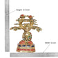 Brass Buddha Tree Decorative Showpiece Buddha Tree Home Decor Office Table Item Height 20 Inch