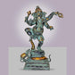 Brass Dancing Ganesha Ganesh Murti Idol Statue Idol (Height 19 inch)