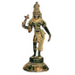 Brass Shiva and Parvati (Ardhanarishvara) - Brass Statue Idol Murti (Height : 6 inch)