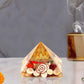 Gomti Chakra Orgonite Pyramid Feng Shui showpiece (Height 2 Inch)