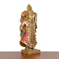 Resin Shreenathji Statue of Shrinathji murti for Home Decor Mandir Pooja Showpiece (Height 10 Inch)