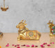 AONA Brass Shiva Seated Nandi Statue