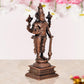 Copper Lord Vishnu Idol Vishnu Standing Statue for Home Decor mandir PoojaTemple Showpiece, (Height 5 Inch)