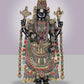 Brass Lord Tirupati Bala Ji Idol Statue Home Temple Office Figurine Showpiece Multicolour Height 34 Inch