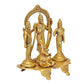 Brass Ram Darbar Statue Idol Murti for Home Decor Showpiece | Height : 7 inches