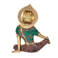 Brass God Indra Dev Statue, Height - 7.5 inches