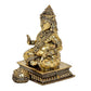 Fine Brass Kuber Idol Statue Showpiece for Home Office Bronze Color (Height 5 Inch)