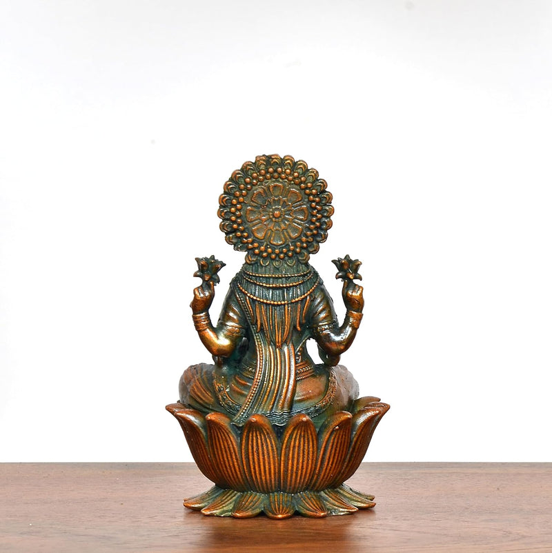 Bronze Lakshmi Idol (Height: 4 Inch)
