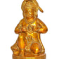 Brass Hanuman JI Sitting Statue Idol Sculpture Statue for Home Decor Pooja Mandir Temple (Height: 8 Inch)