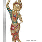 Brass Standing Dancing Tara Devi Statue (Height 20 Inch)