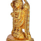 Brass Tirupati Balaji Idol Golden Height 4.4 Inches