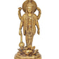 Brass Vishnu Four Armed Standing Vishnu Statue,for Home Decor Pooja Mandir (Height 9 Inch)