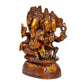 Brass Panchmukhi Ganesha Ganesh Idol Staue Murti for Home Decor Ofice,Temple, Mandir Pooja (Height : 8 Inch)