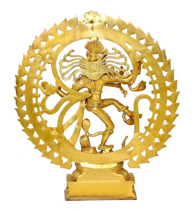 Brass Natraj Lord Shiva Dancing Natraj Brassl Idol Statues Height: 20 inch