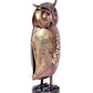 Metal Owl Showpiece for Home Decor Height 14 Inch