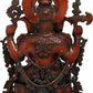 Brass Seated Ganesha, Height: 16 Inch