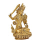 Brass Manjushree Statue - Home Decor | Traditional Buddhist Art | Spiritual Sculpture for Wisdom (Height 6 Inch)