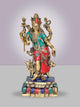 Brass Ardhnarishwar (Half Shiva & Parvati) | Ardhnari | Shiv Parvati | (Height : 18 Inch)