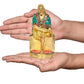 Brass Shirdi Sai Baba Statue Idol Sai Baba Religious Brass Statue (Height: 5 Inch)