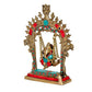 Brass Ganesha Ganesh Swing Statue Idol Murti, Height : 10 inch