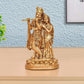 Resin Radha Krishna Idol (Height 8 Inch) (Golden)