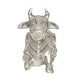 Brass Nandi Cow Statue Idol for Diwali Home Decor | Length : 8 Inches