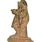 Brass Radha Krishna Idol Statue Radha Krishna for Home Decor and Pooja Mandir Office Decor (Height 7.5 Inch)