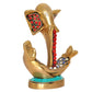 Brass Modern Ganesha Idol Ganesh Statue | for Home Decor/Office Entrance/Temple/Diwali Gift | (Height : 5 inch)