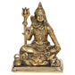 Brass Lord Shiva Shiv Murti Sculpture for Home Decor, Mandir, Ofice (Height : 5 Inch)