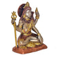 Brass Shiva Shiv Murti Statue Idol with Trident for Home Decor | Height : 7 Inches