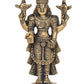 Brass Lord Tirupati Bala Ji Idol Statue for Home Temple Office Figurine Showpiece (Height 7.5 Inch)