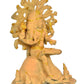 Brass Dakshinamurti Shiva Statue for Home Decor Temple Office Mandir Showpiece, (Height: 12 Inch)