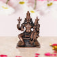 Copper God Lakshmi Narasimhar Pooja Mandir Home Decor (Height 4 Inch)