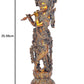 Brass Lord Krishna Idol Krishna (Height: 14 inches)