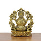 Bronze Lakshmi Laxmi Statue Idol Murti for Home Temple Office Mandir, (Height: 4 Inch)