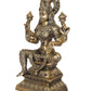 Brass Lakshmi Idol Laxmi Goddess Lakshmi Sitting Statue for The Puja Temple at Home Decor Office (Height: 30 Inch)