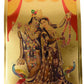 Radha Krishna Religious Poster | Multicolor | Goldfoil | 30 cm x  45 cm