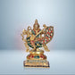 Brass Goddess Saraswati Sitting On Swan Devi of Study Maa Saraswati Height 11.5 Inch