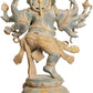 Large Brass Ashtabhuja-dhari Ganesha Statue Idol Height 26 inches