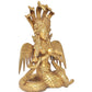 Brass Naga Kanya Statue Brass Idol Statues for Home Decor and Ofice (Height: 8 inch)