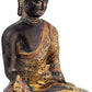 Brass Buddha Statue for Home Decor Idol Buddha, Height :10 Inch