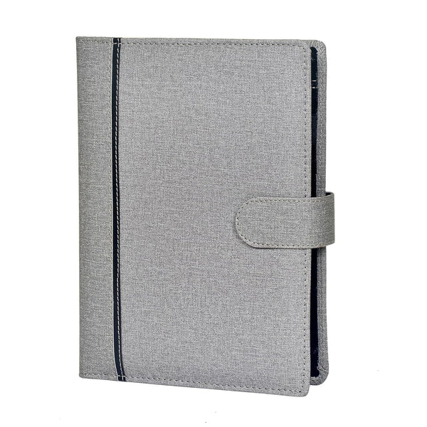 Office Executive Organizer Diary 2027 Organizer Daily Planner with Back Zip Pocket and Calculator, 25 cm Mandir Setting