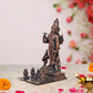 Copper Sathya Narayana Swamy Combo Avatar of Lord Vishnu for Home Decor Mandir Pooja Temple (Height 6.5 Inch)