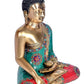 Bhumisparasha Mudra Brass Buddha Idol Statue Murti, Height 15 inch