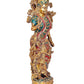 Radha Rani Lord Krishna Decorative Idol Figurine - (Brass, Height 15")