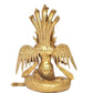 Brass Naga Kanya Statue Brass Idol Statues for Home Decor and Ofice (Height: 8 inch)